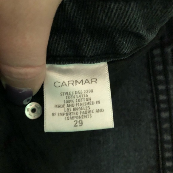 Carmar Frayed Flare Jeans (Size29) - Picture 6 of 8